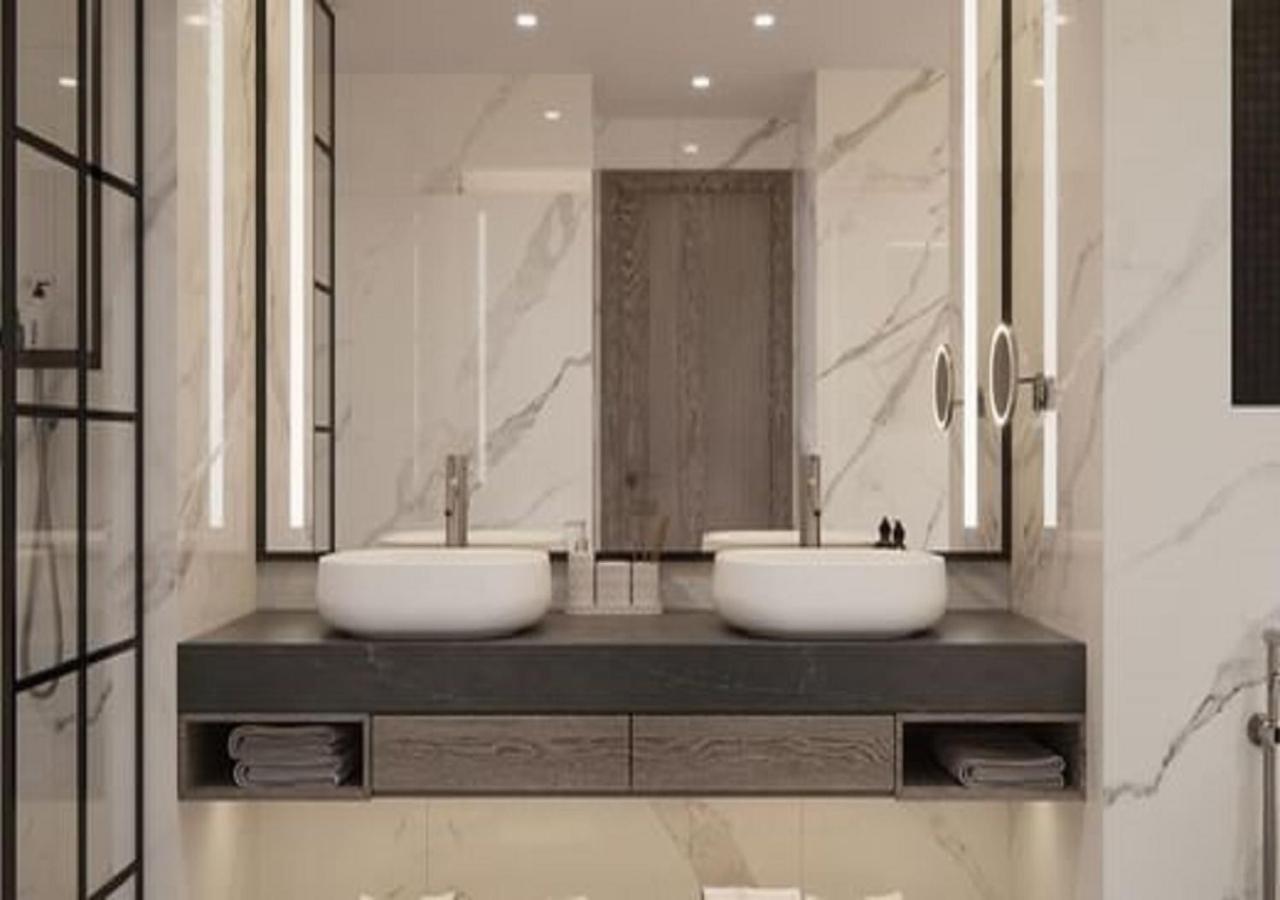 Paramount Hotel Midtown Dubaj Kültér fotó Bathroom