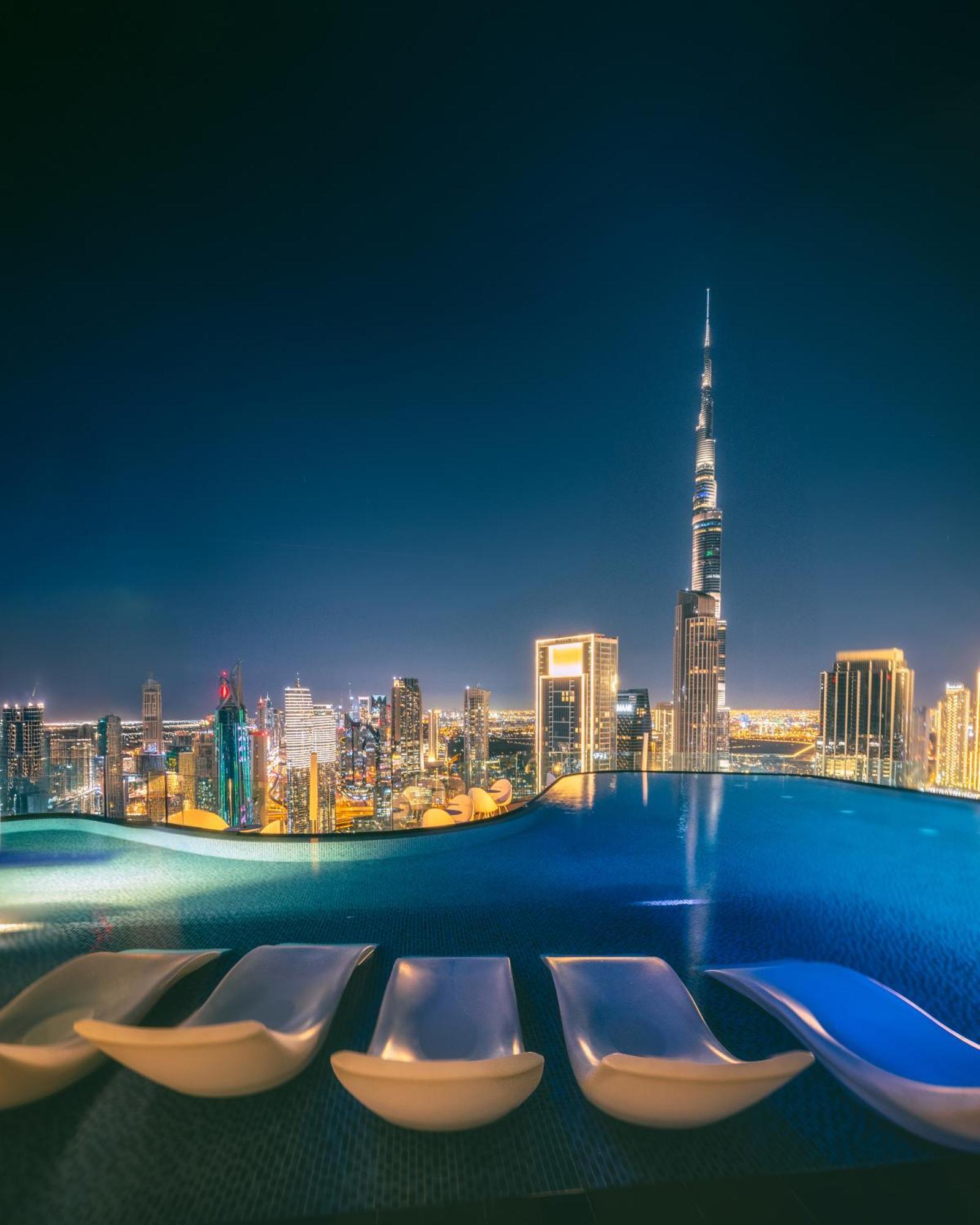 Paramount Hotel Midtown Dubaj Kültér fotó